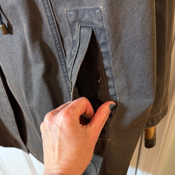 Poetry Dark Brown Hooded Cape Coat/Poncho - Picture 8 of 10